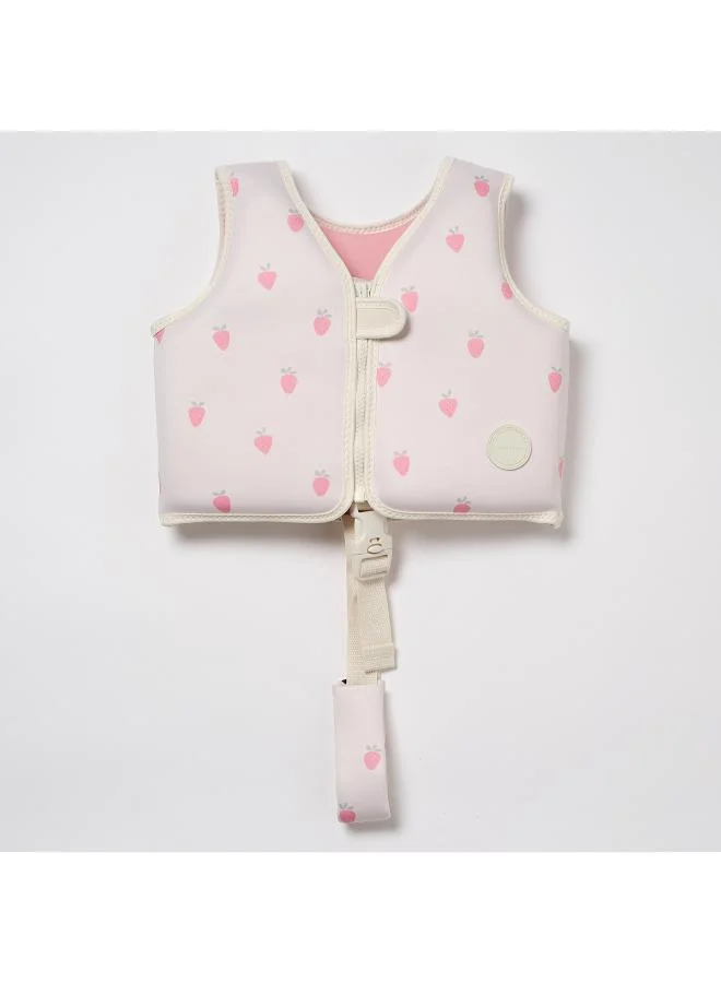 ساني لايف سترة سباحة للأطفال فراولة وشمس